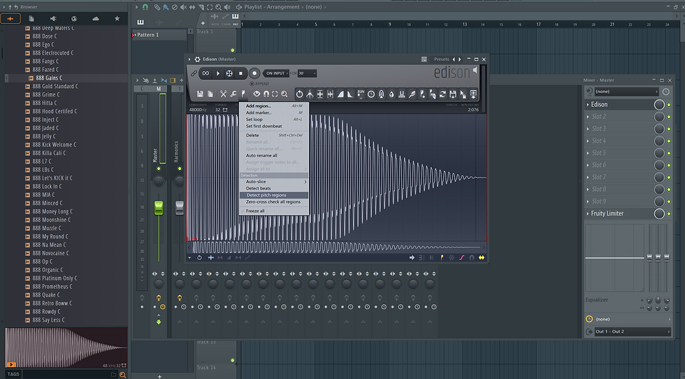tune 808 to key