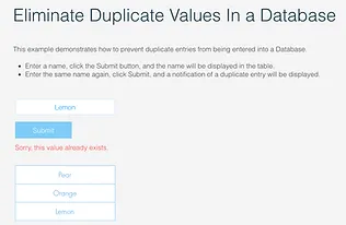 Eliminate Duplicate Values in a Database Collection