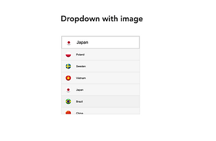 Dropdown Custom Element