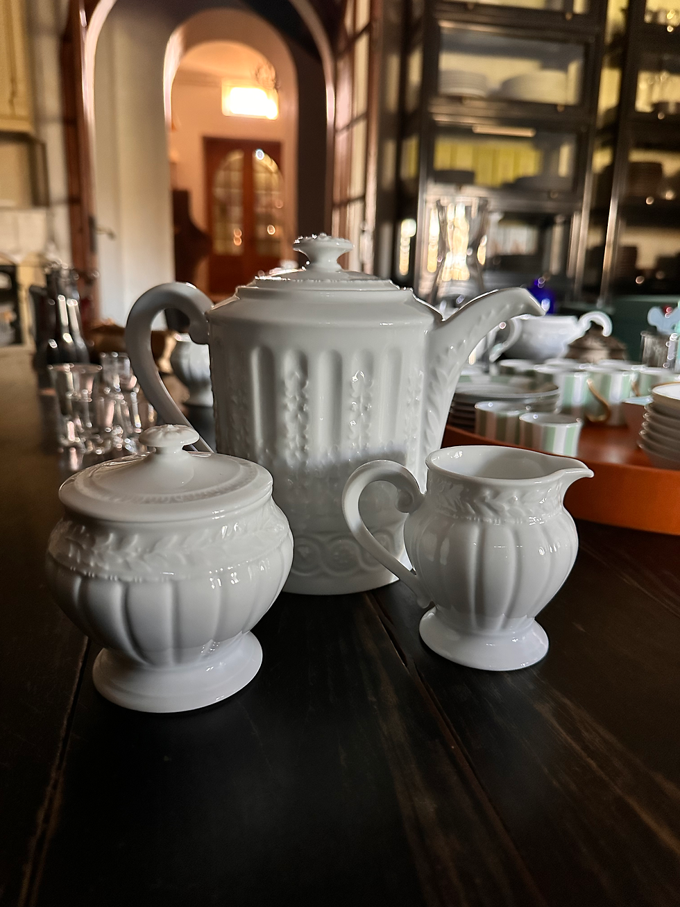 Miniature :  Cafetière 1L Porcelaine Bernardaud Collection Louvre