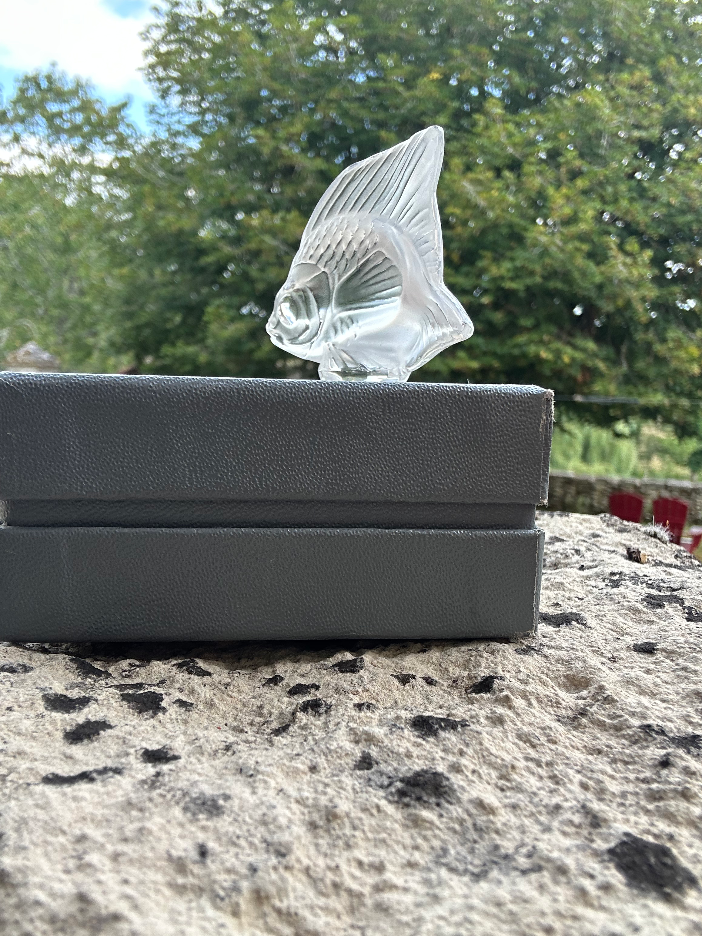 Sculpture Poisson Lalique