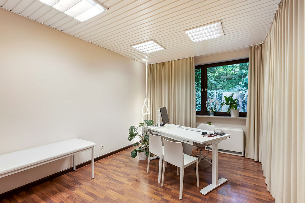 Arztzimmer für Hausarztpraxis Dachau Altstadt.