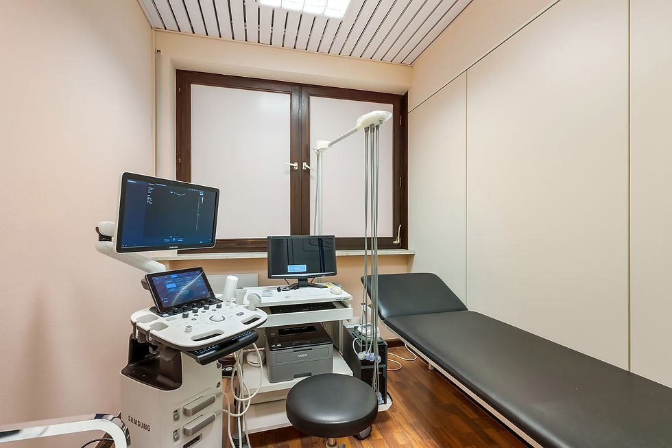 Kammer für Internistische Diagnostik. EKG Untersuchung Hausarztpraxis Dachau.