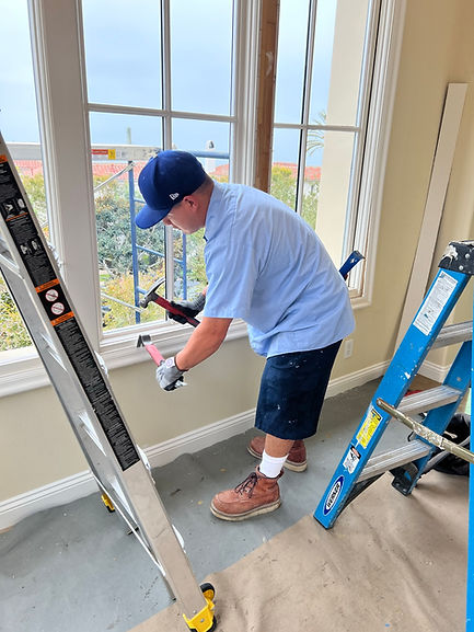 Window Installation. Window Demolition