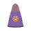 Miniatura: Purple Dog Hoodie with Poochette's Golden Emblem - The Lost Bandana Design