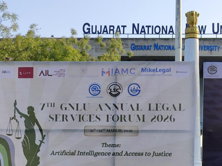 ISAIL.IN @ GNLU Annual Legal Services Forum 2026 and what it means for AI + Legal Aid