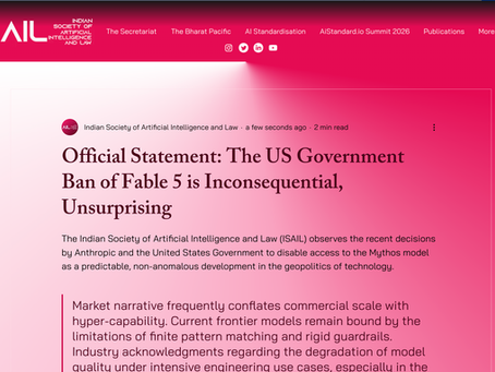 Official Statement: The US Government Ban of Fable 5 is Inconsequential, Unsurprising