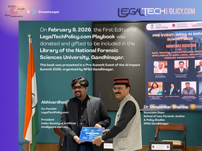 LegalTechPolicy.com Playbook is now part of NFSU Gandhinagar Library
