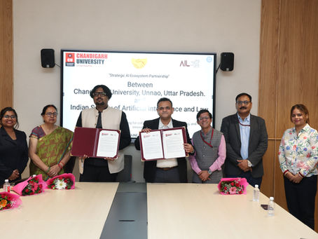 ISAIL.IN x Chandigarh University Uttar Pradesh: Forging a Strategic AI Ecosystem Partnership