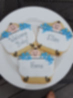 Bathtub cookies, baby shower cookies, baby cookies, baby shower party favor cookies