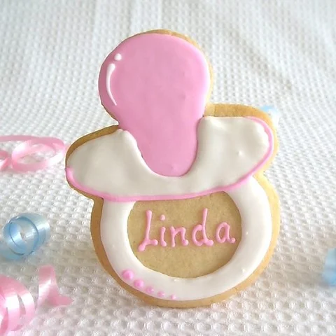 Pacifier Cookie Sunflower Baking