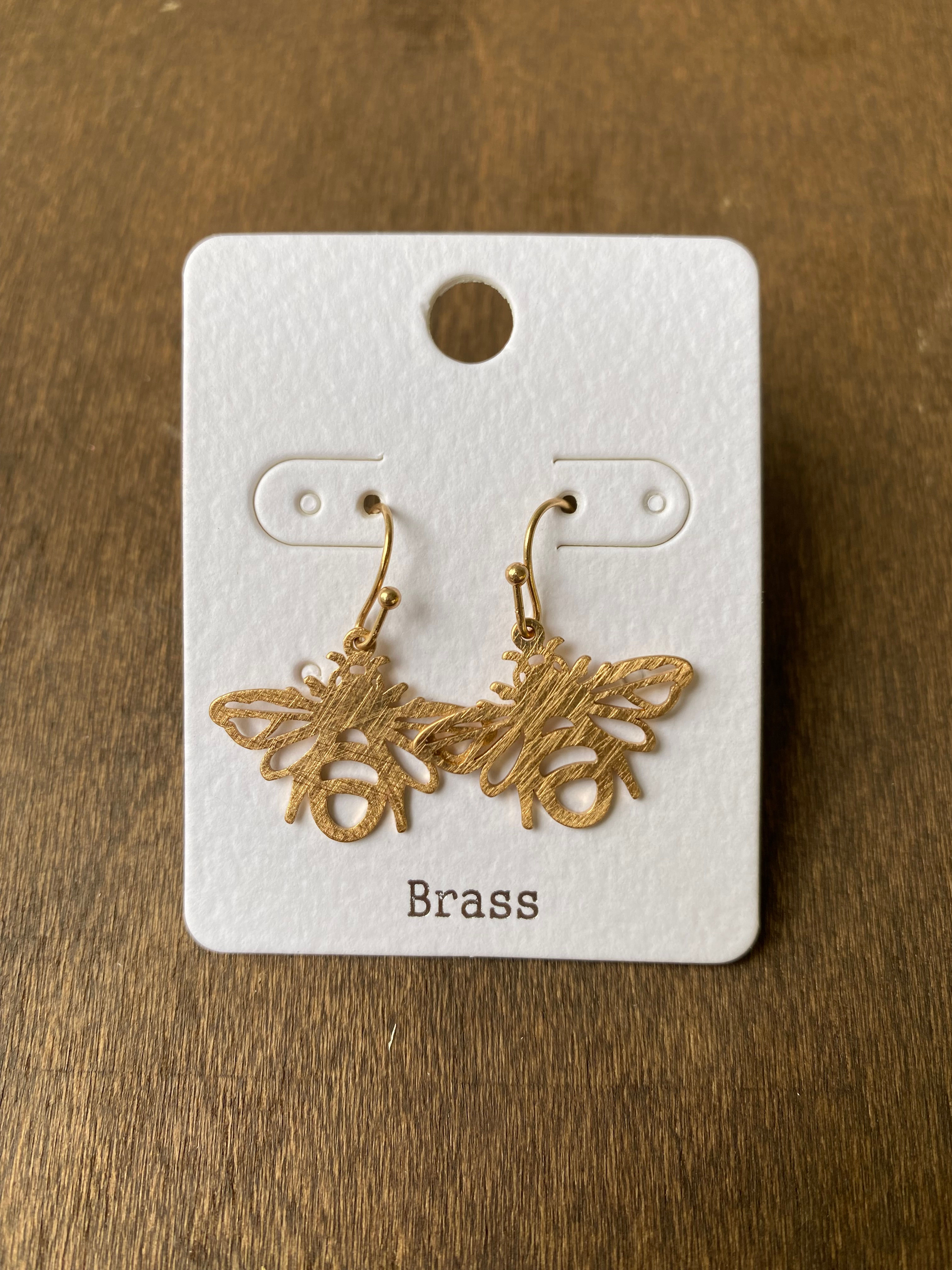 Bee Dangle Earrings