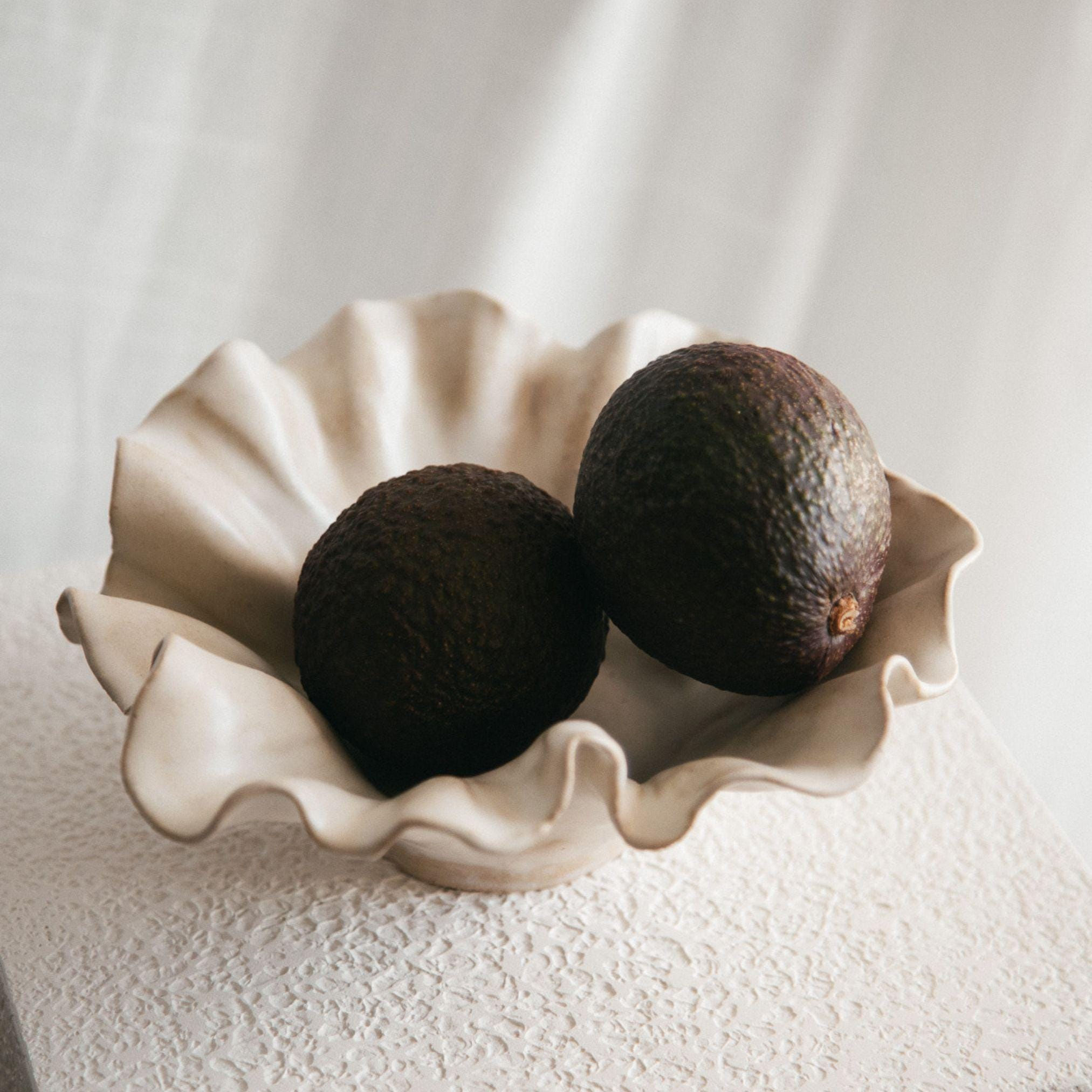 SECONDS Ruffled Bowl