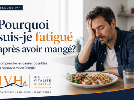 Pourquoi suis-je fatigué après avoir mangé