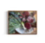 painting of beetroots