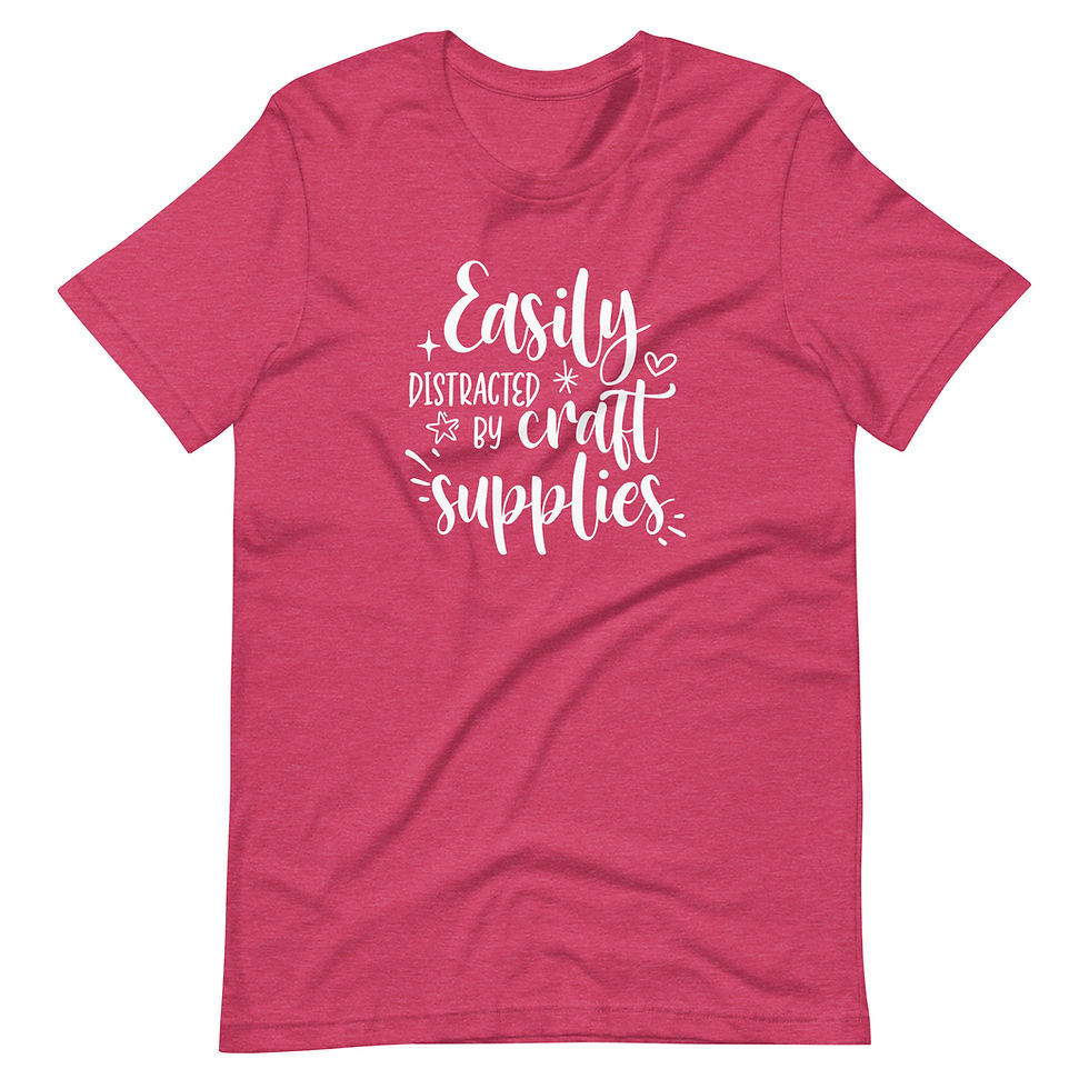 Thumbnail: Easily Distracted Short-Sleeve Unisex T-Shirt