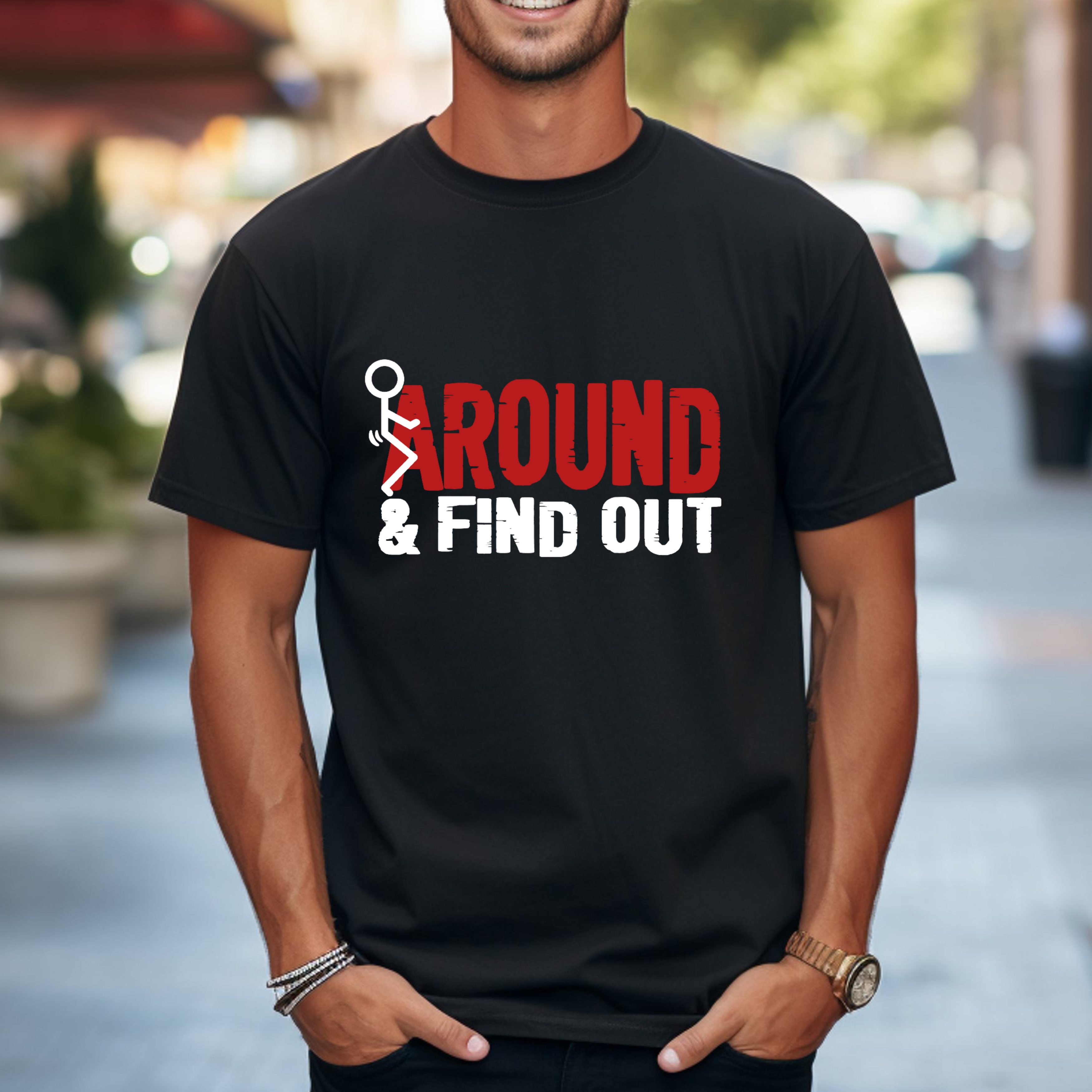 F around and find out red