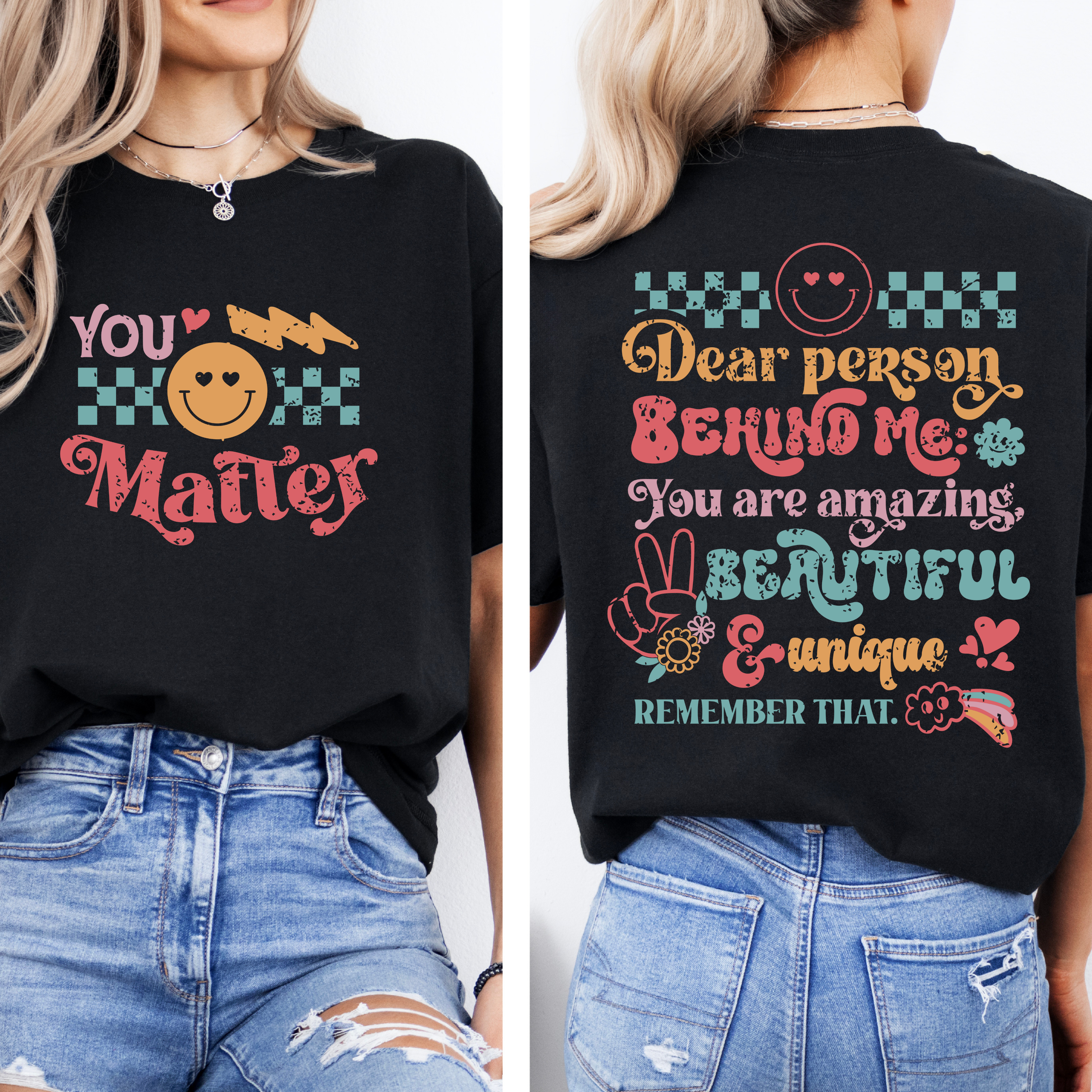 You matter colorful