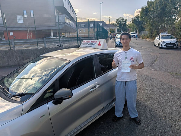 driving test pass with richard atkins driving instructor