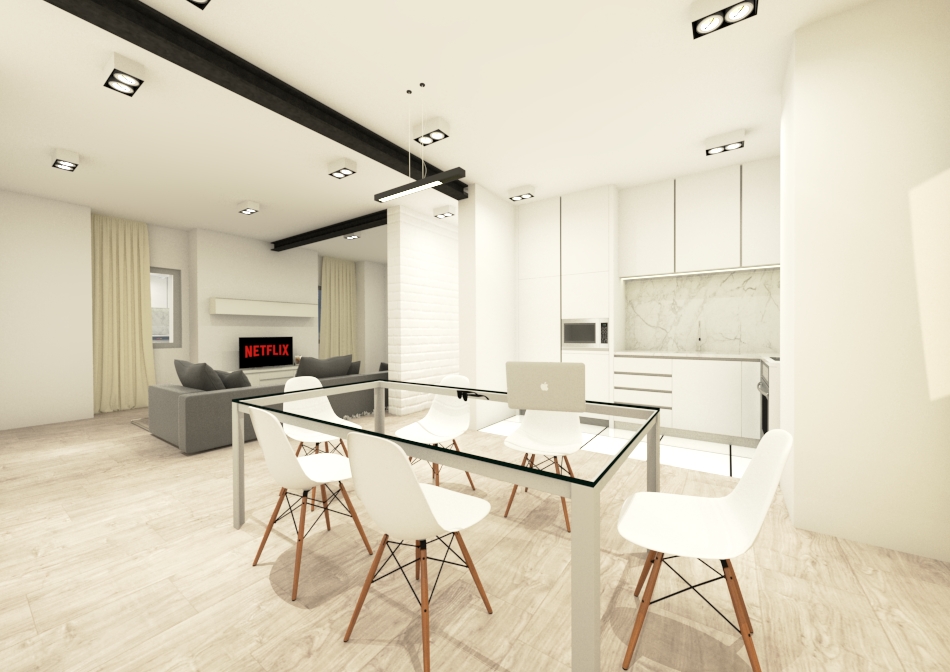 Kitchen - Living room