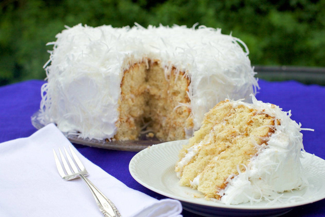 pastel de coco