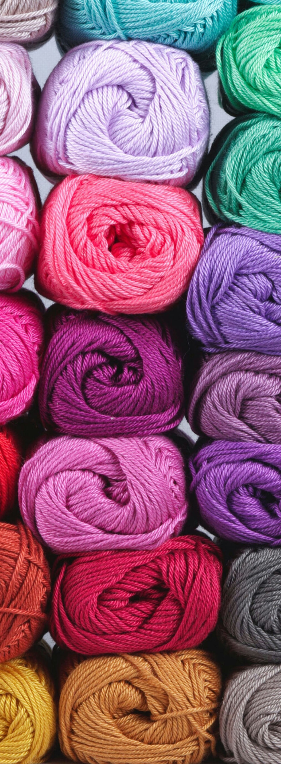 Colorful yarn