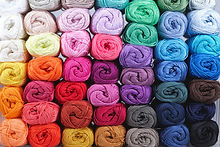 Colorful yarn