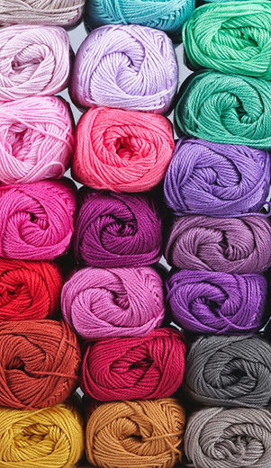 Colorful yarn