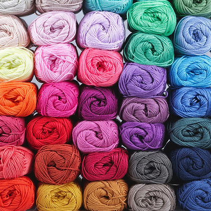 Colorful yarn