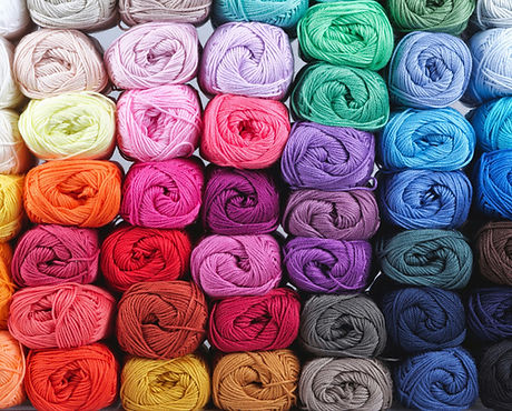 Colorful yarn