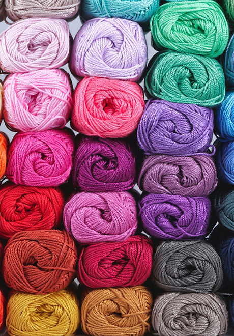Colorful yarn