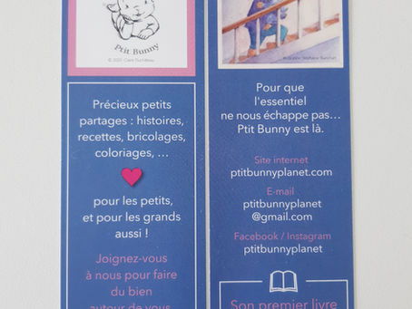 The Ptit Bunny Bookmark