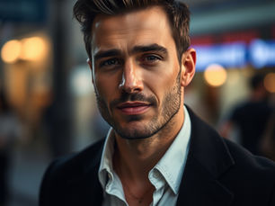 Homme élégant