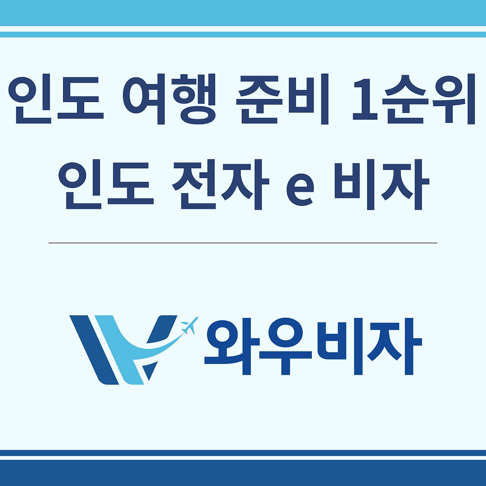 인도 여행 전자 비자, 거절 없이 발급받는 방법은?