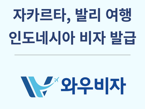 발리 여행 전 꼭 확인! 인도네시아 관광 비자 발급 꿀팁 정리