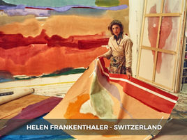 Helen Frankenthaler, Exhibition, Kunstmuseum Basel, Switzerland