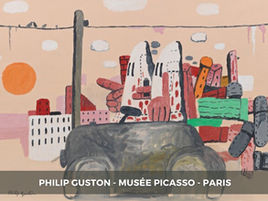 Philip Guston, Exhibiiton, Musée national Picasso, Paris