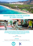 Sardinia, Forte Village Beach Resort × Knightsbridge. A Summer of Sport & Luxury. Book Now. Date: 8-15th July 2026