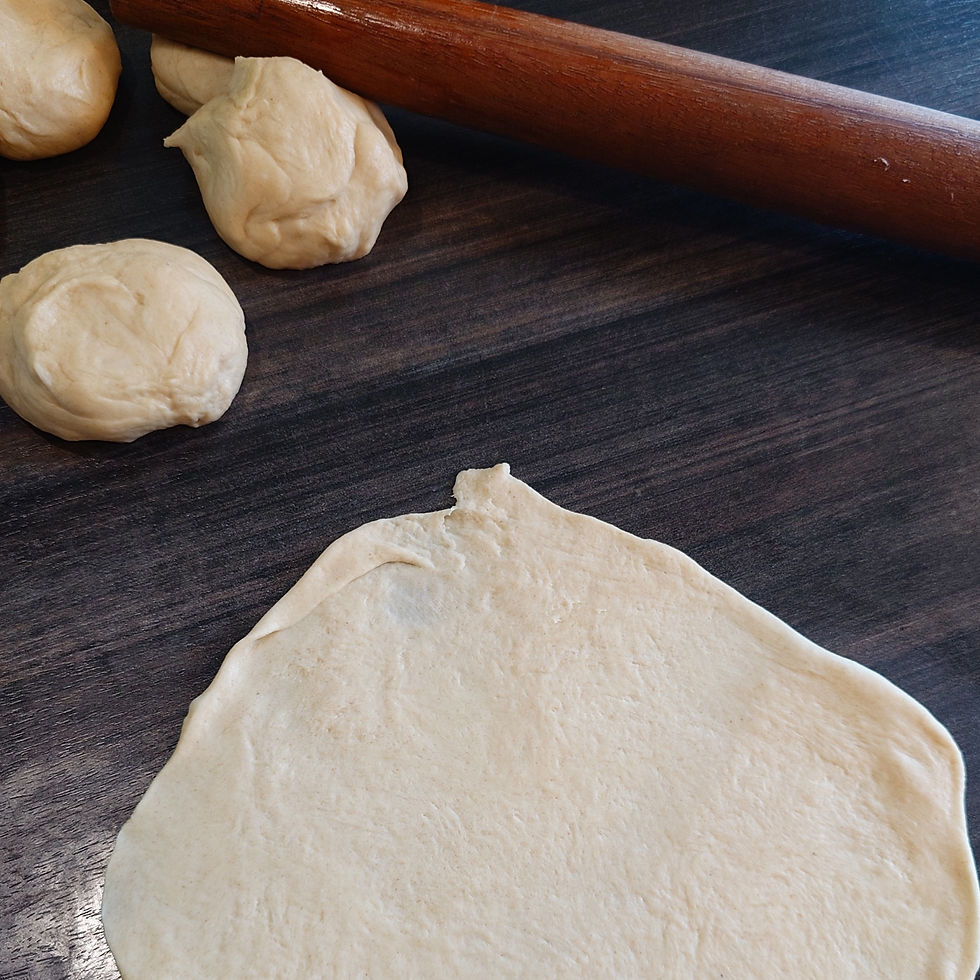 Roll them out to your desired thickness