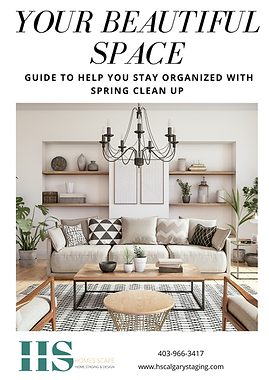 home organizing interior design checklist