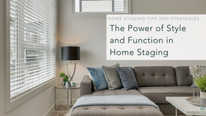 Style And Function In Home Staging