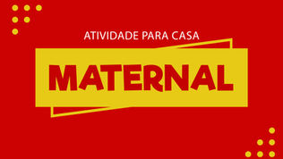 ATIVIDADE MATERNAL: Projeto Circo