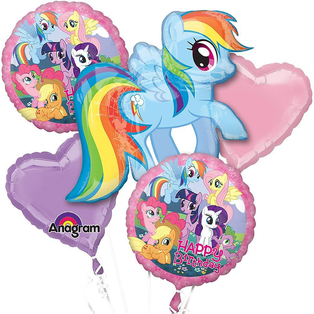 My Little Pony Balloon Bouquet 5pc