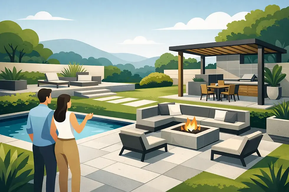 Transform Your Backyard With Concrete