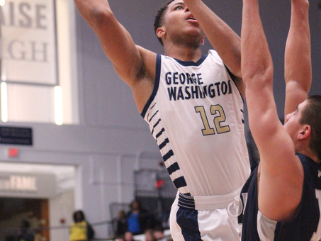 Nelson Jr Impresses as George Washington Takes Down Hood College 83-55