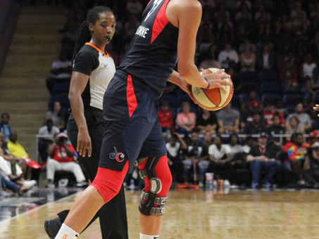 Delle Donne leads balanced effort as Mystics rout Liberty