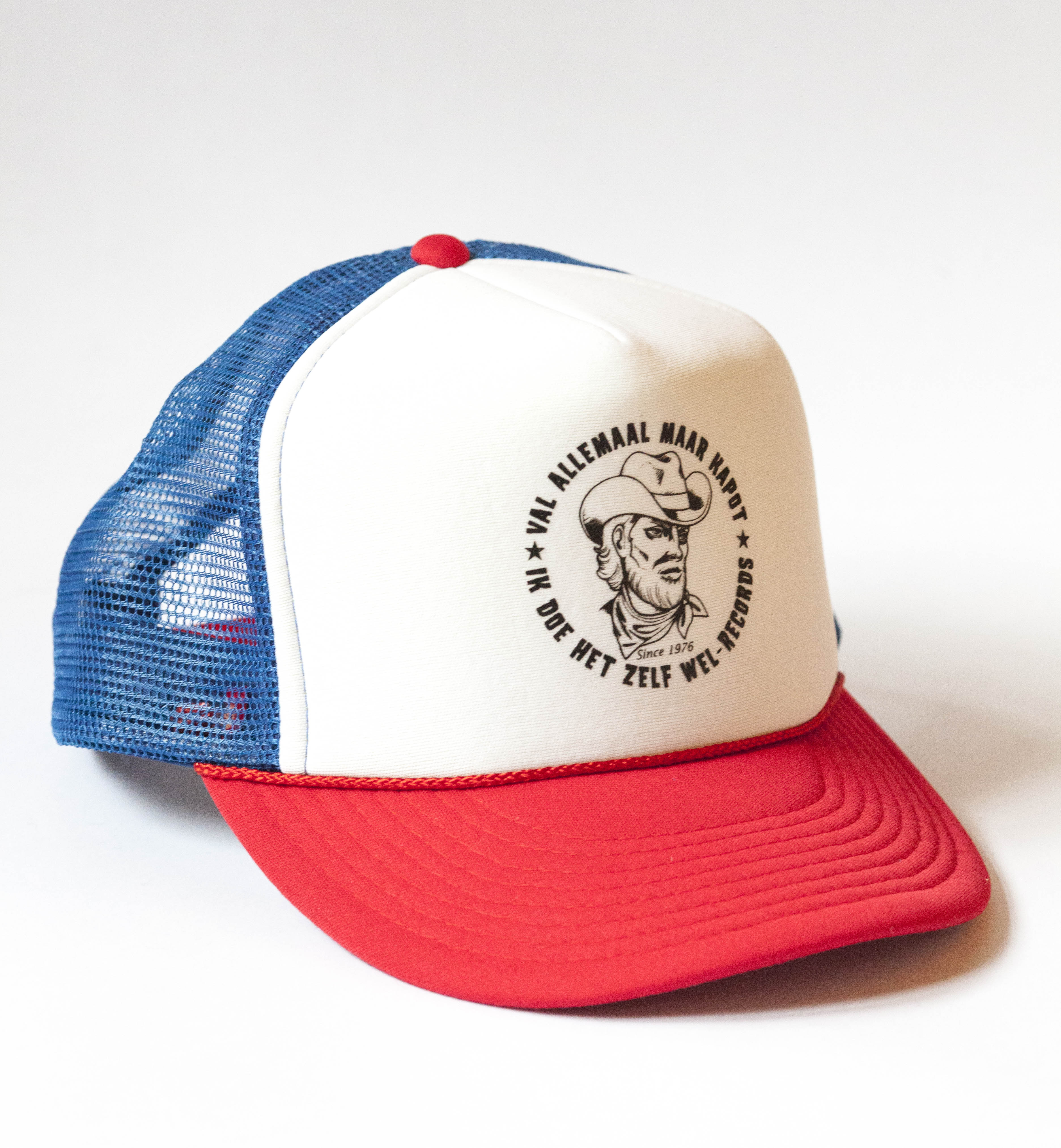 CAP ROOD BLAUW