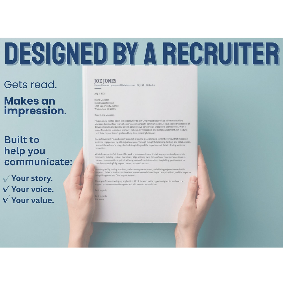 Thumbnail: Rising Professional - Cover Letter Toolkit