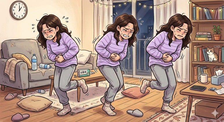 한달간의? 복통, 설사... 이곳저곳 진료 후 방문, 기존 약제 확인 - 동대문구 답십리, 분당구, 우리안애 우리안愛 내과