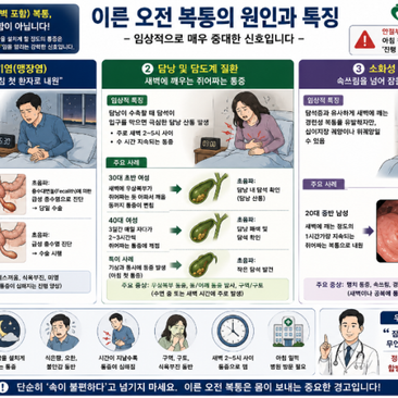 이른 오전(새벽 포함)이나 아침 첫 환자로 내원하는 복통이라면...2014년부터 모든 환자의 요약 - 동대문구 답십리, 전농동, 우리안애 우리안愛 내과